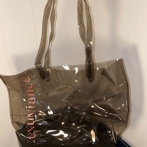 clear tote bag from Exuviance